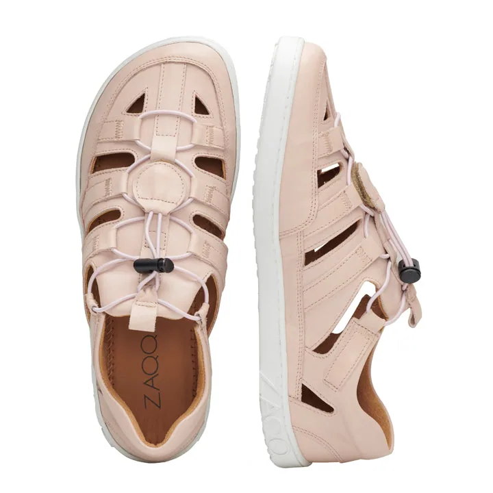 Женские сандалии ZAQQ QLEAR Light Pink (светло-розовый цвет), фото 3
