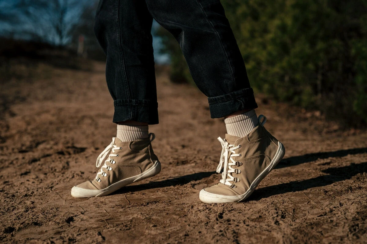 Босоногие ботинки Wildling Marti — натуральный бежевый, фото 3