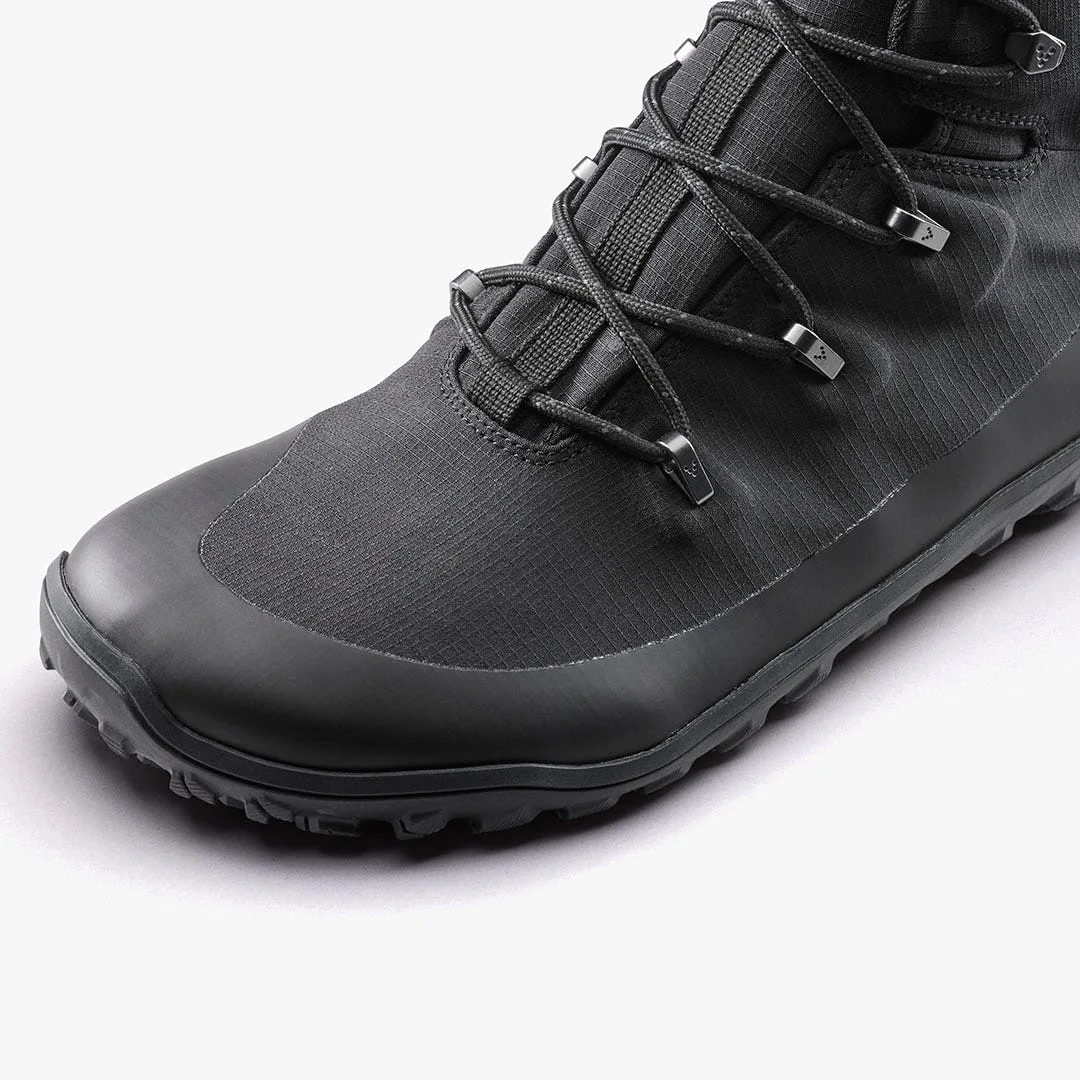 Ботинки Vivobarefoot Tracker Textile AT II — мужская модель, чёрный, фото 6