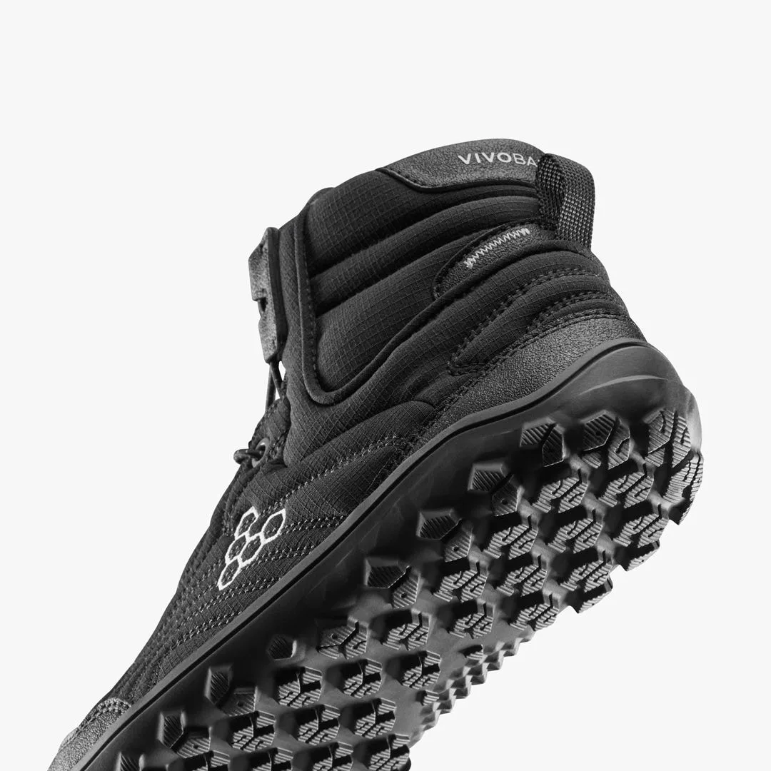 Ботинки Vivobarefoot Tracker Tova Mid — мужская модель, чёрный, фото 7