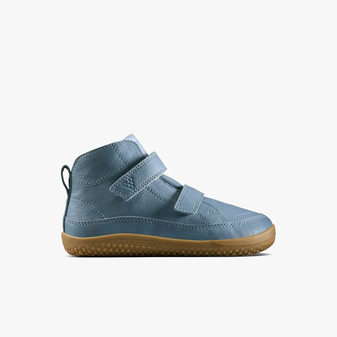Ботинки Vivobarefoot Gobi Boot — детская модель, индиго