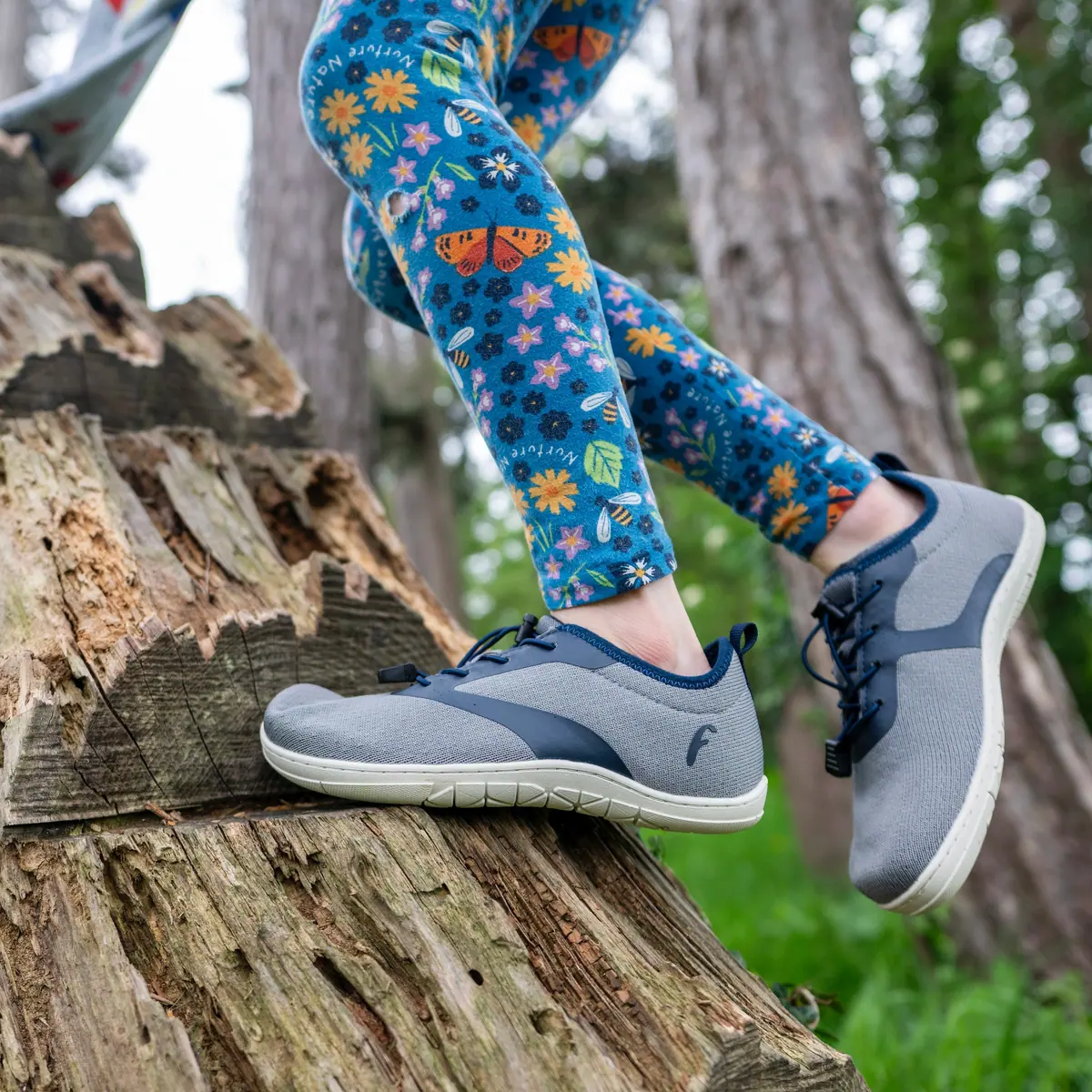 Детская босоногая обувь Freet Hoppee Junior (sizes 34-38) — серый, фото 7