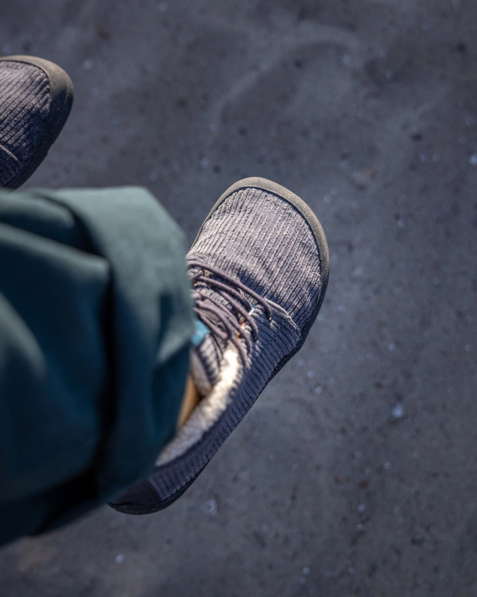 Босоногие ботинки Wildling Kordian graphit для детей — серый, фото 3