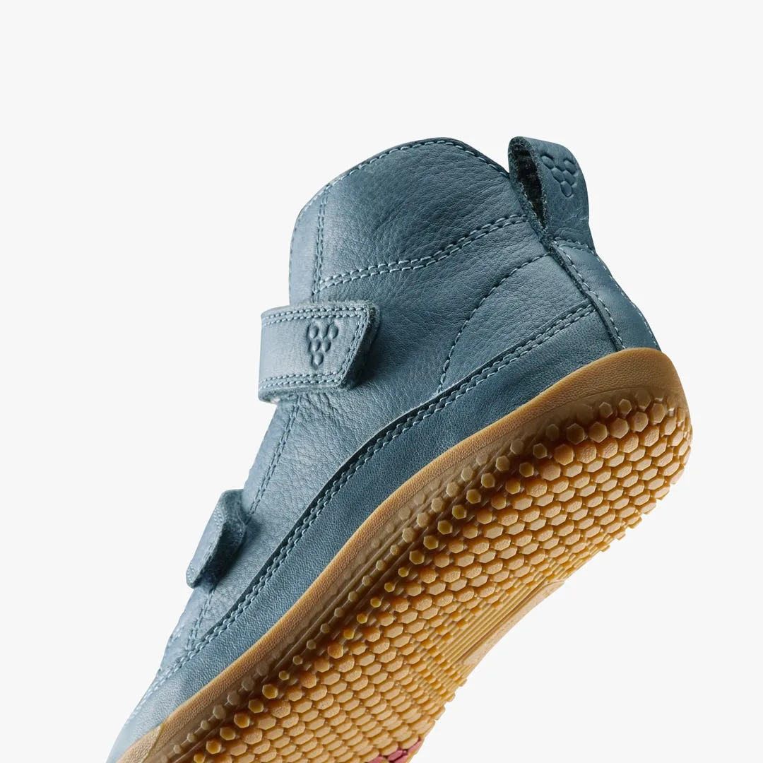 Ботинки Vivobarefoot Gobi Boot — детская модель, индиго, фото 7