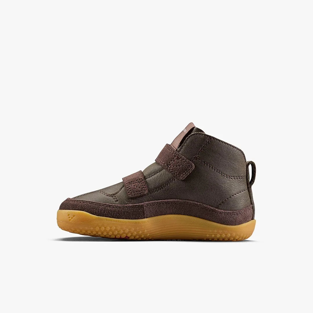 Ботинки Vivobarefoot Gobi Boot — для дошкольников, коричневый, фото 3