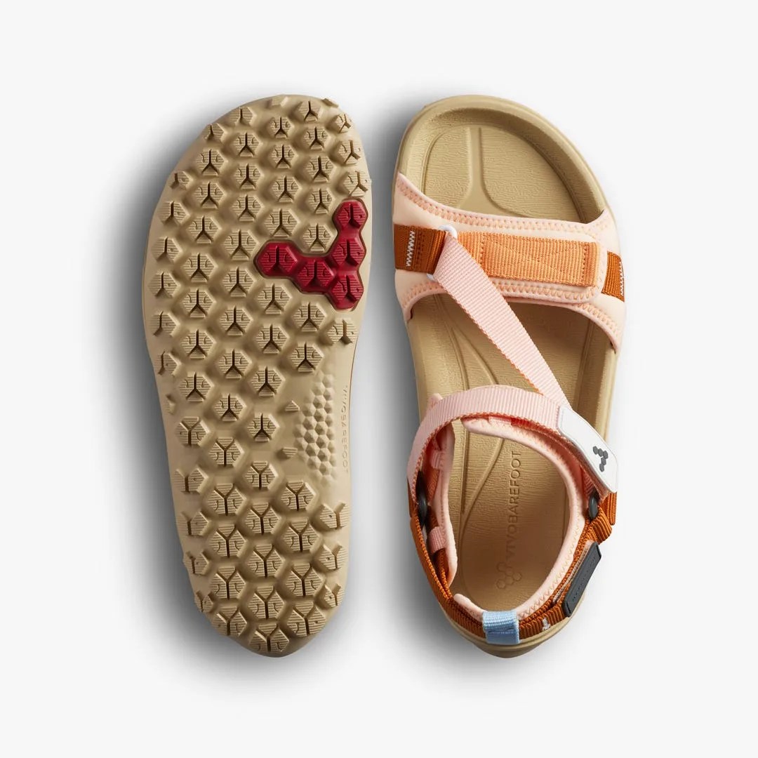 Сандалии Vivobarefoot Tracker Ora Sandal — женская модель, коралловый, фото 2