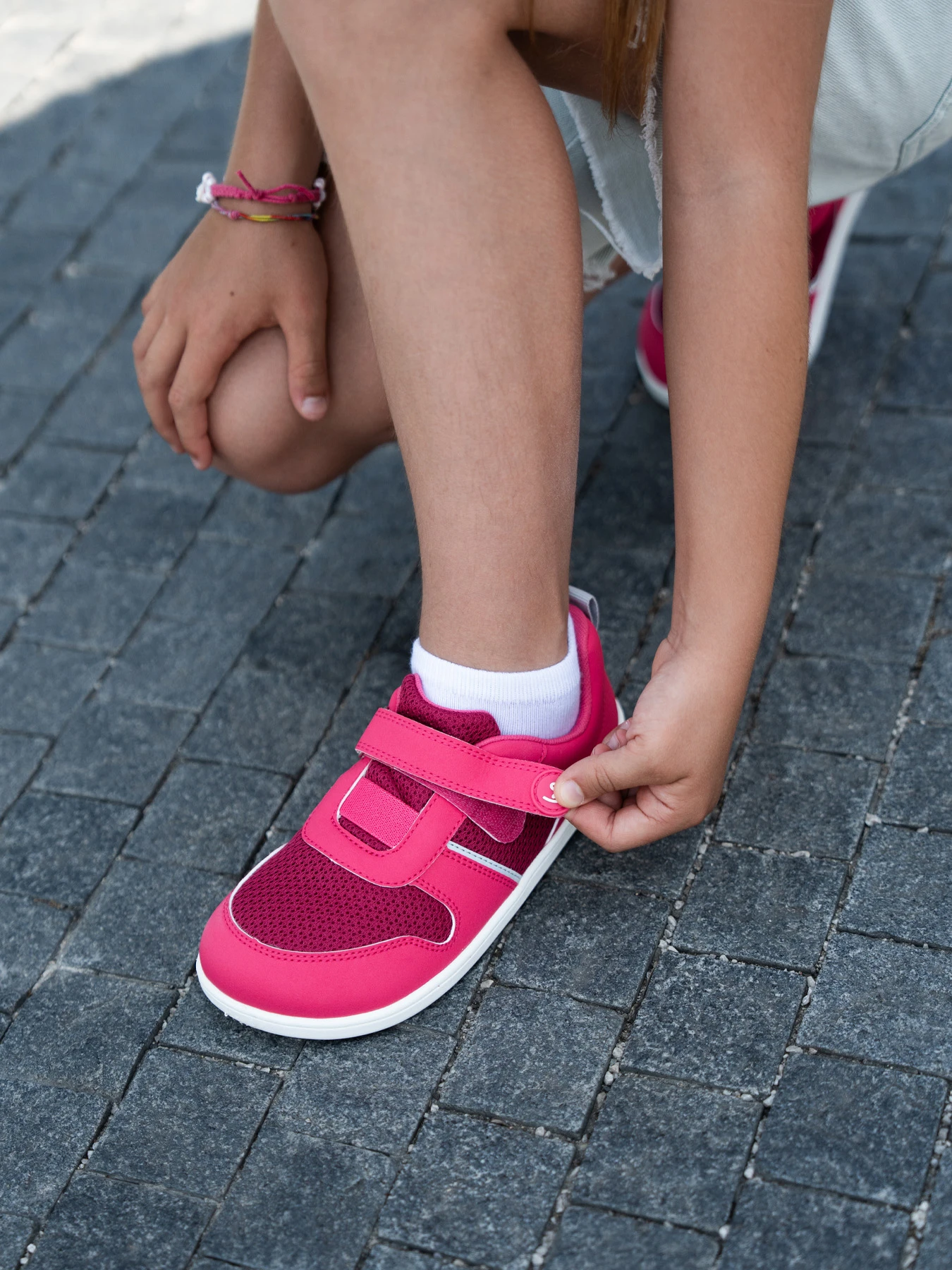 Детские босоногие кроссовки Be Lenka Glade - тёмно-розовый, фото 4