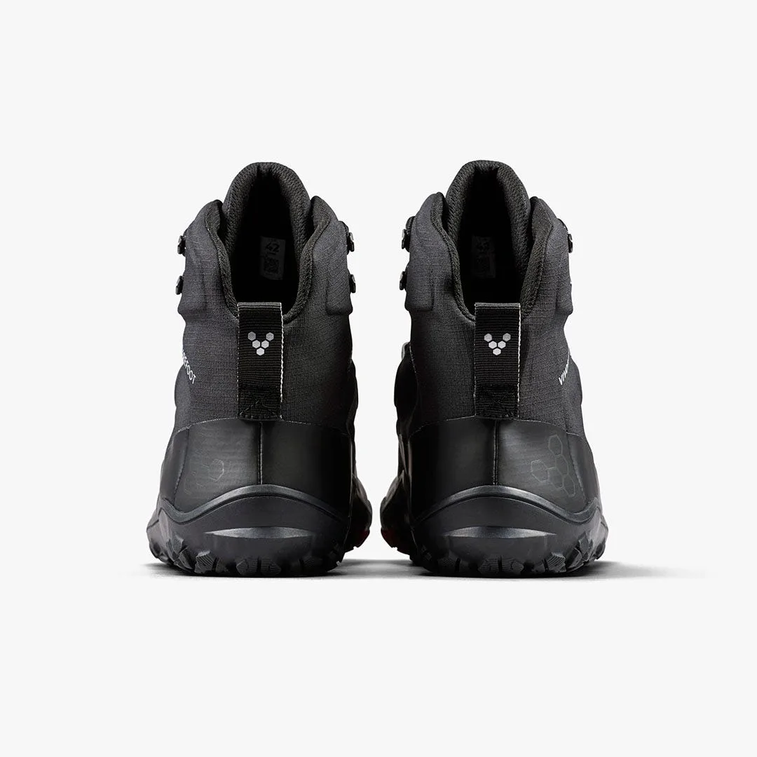 Ботинки Vivobarefoot Tracker Textile AT II — мужская модель, чёрный, фото 5