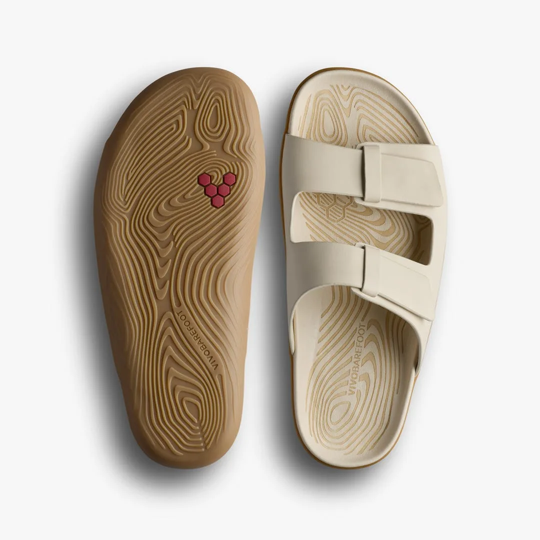 Сандалии Vivobarefoot Sensus Yin Slide — женская модель, песочный, фото 2