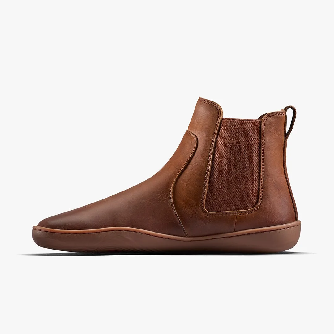 Ботинки Vivobarefoot Sensus Chelsea — мужская модель, тёмно-коричневый, фото 3
